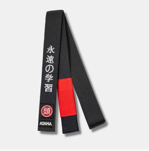 Faixa Premium ATAMA Bordada – Preta - Image 3