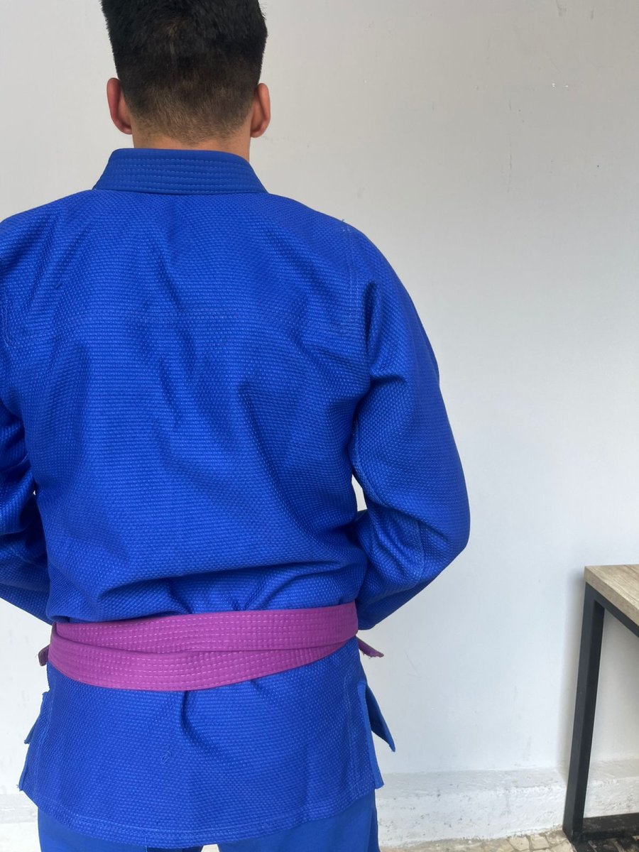 Kimono KTSU – Azul/Cinza - Image 4
