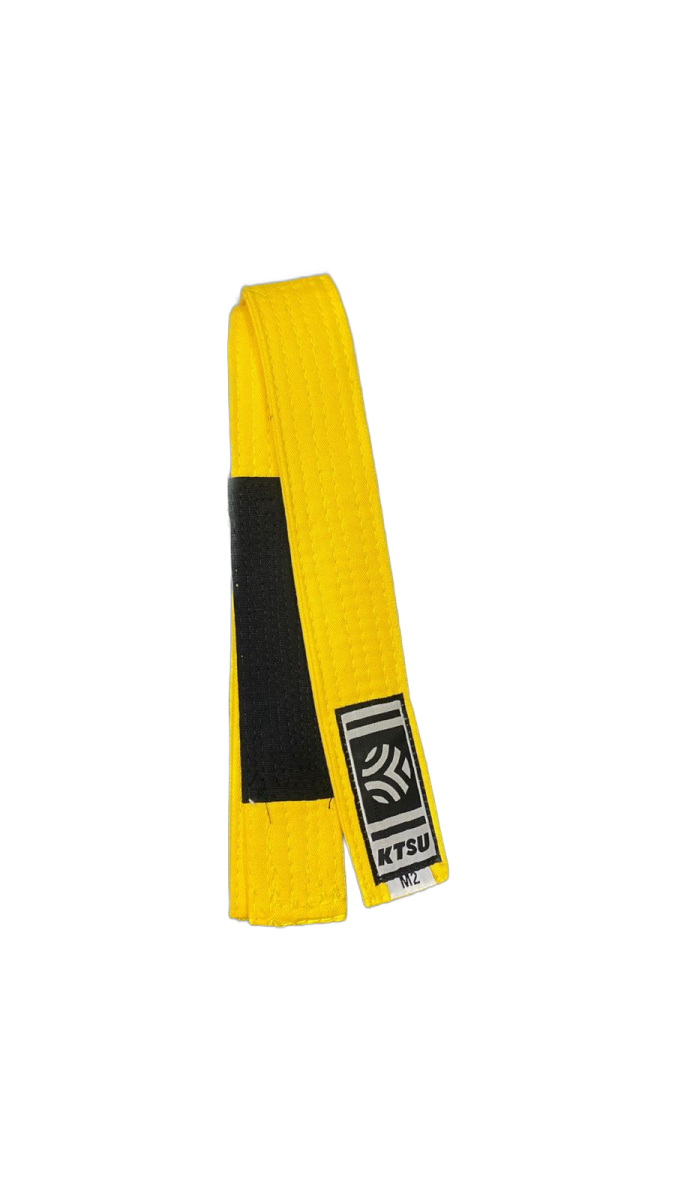Faixa Jiu Jitsu KTSU Padrão – Amarela