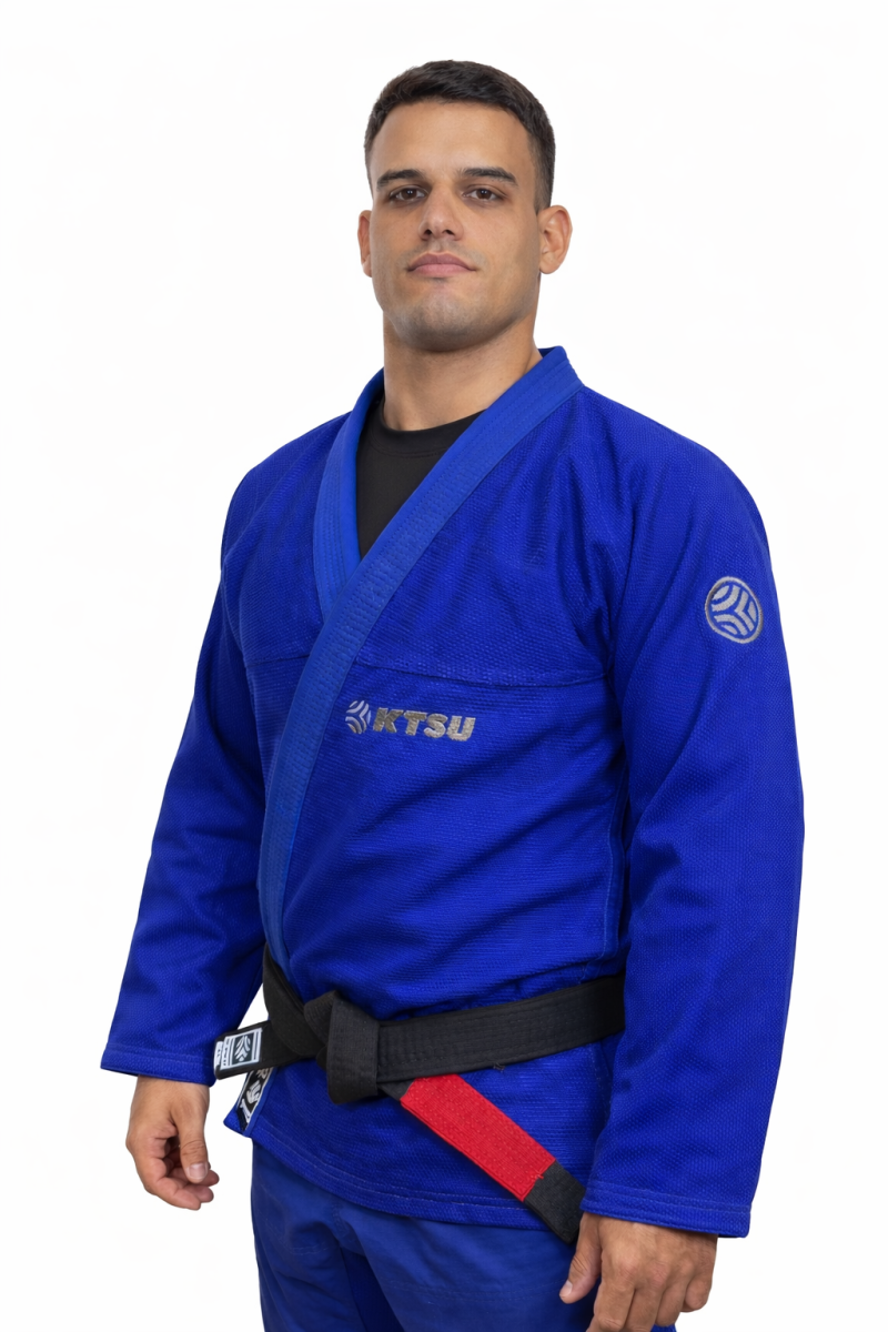 Kimono KTSU – Azul/Cinza