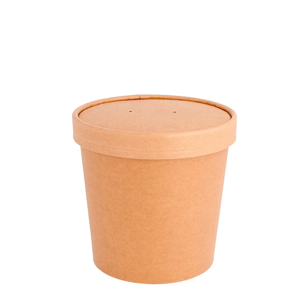 Recipiente Kraft 78cl (780 ml) com Tampa
