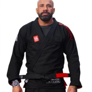 Kimono KTSU Kamikaze – Preto/Vermelho – Edição limitada