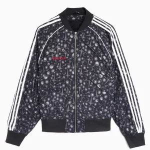 Track Jacket com gráfico Relaxed adidas Originals x Thug Club Superstar para homem
