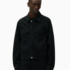 Denim Jacket Arte Antwerp Circle Logo para homem