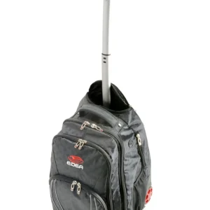 Trolley Mochila Edea Jacquard Preto