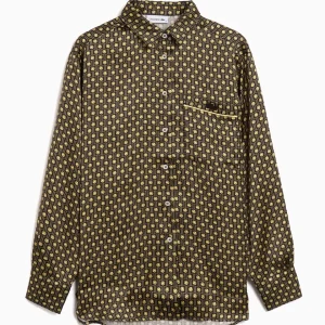 Camisa com gráfico Relaxed Lacoste para mulher