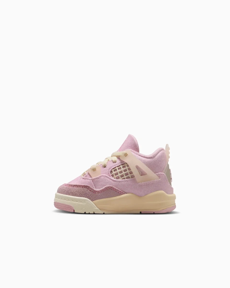 Air Jordan Women's 4 Retro TEX "Iced Carmine" (TD) - Image 3