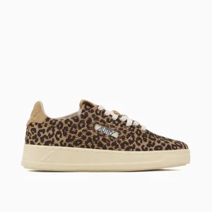 Autry Women's Medalist Easeknit Low "Leopard Print"