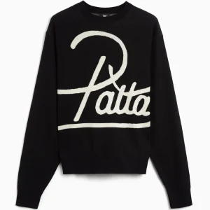 Camisola com logótipo Patta Hearted para homem