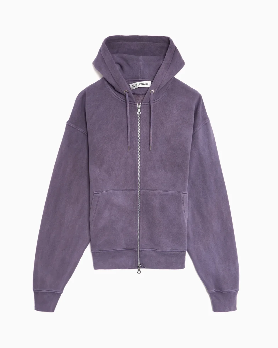 Sweatshirt com fecho Boxy Com capuz Our Legacy Rascal Heavyweight para homem - Image 2