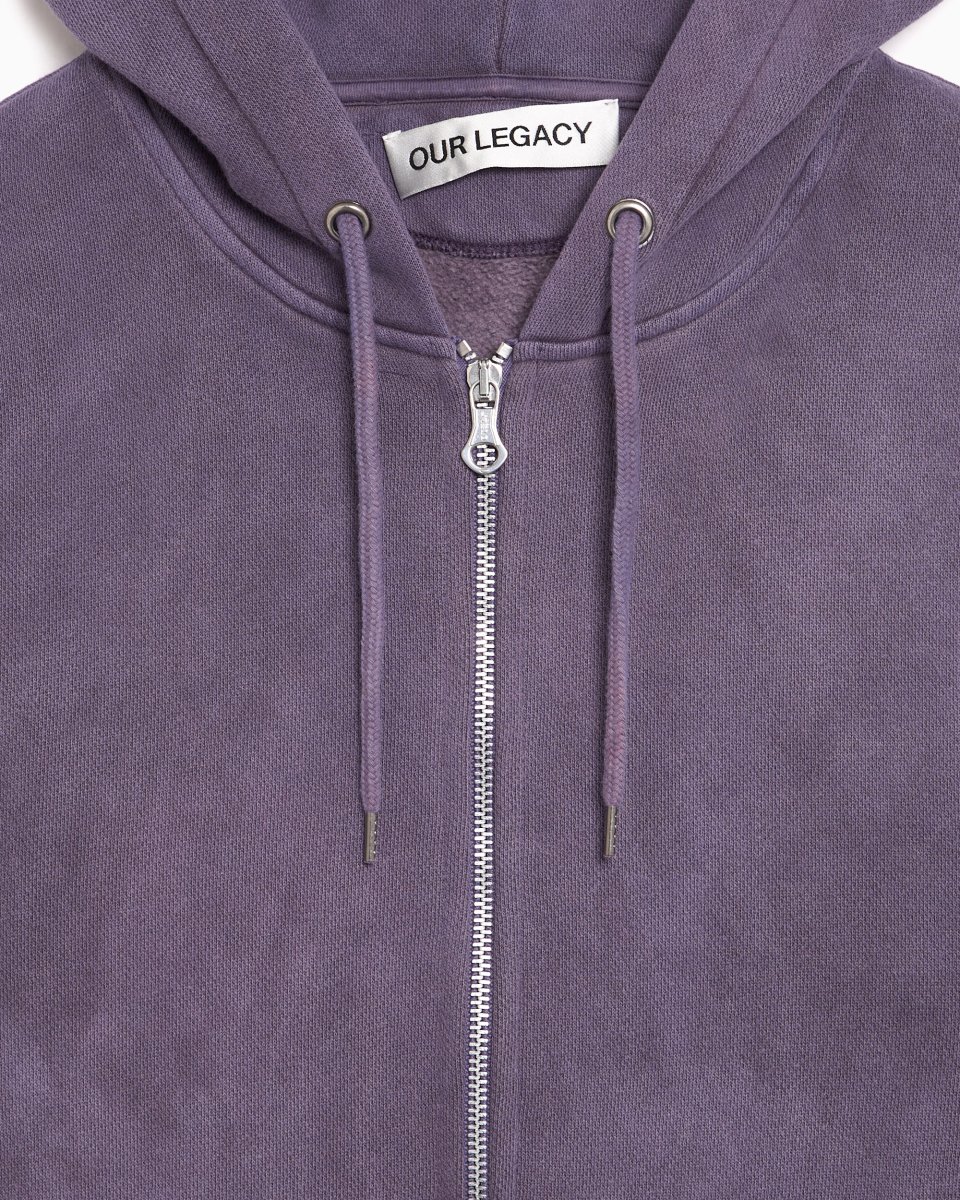 Sweatshirt com fecho Boxy Com capuz Our Legacy Rascal Heavyweight para homem - Image 3