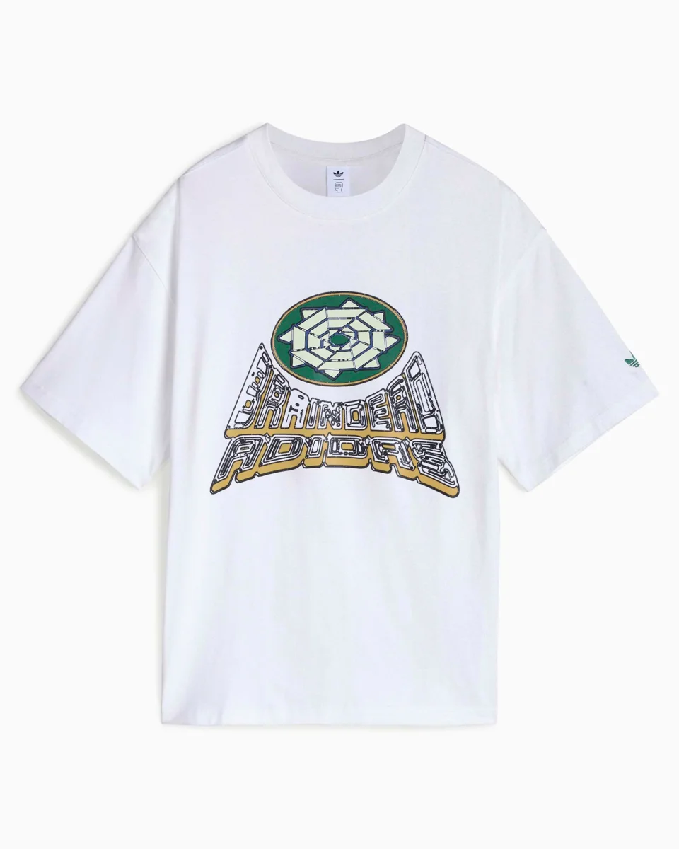T-Shirt com gráfico adidas Originals x Brain Dead Unisexo - Image 2