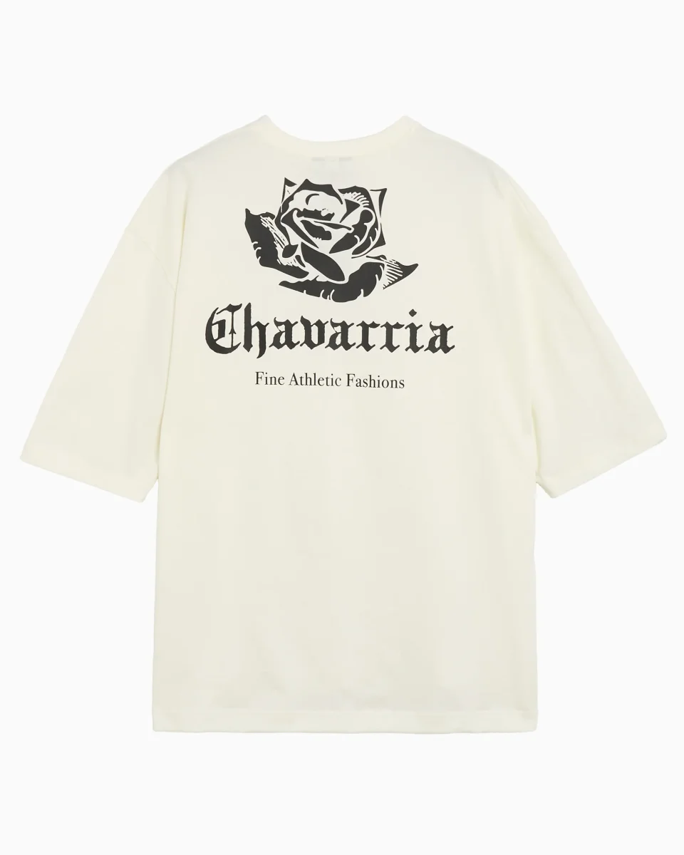 T-Shirt com logótipo Oversize de manga a meio braço adidas Originals x Willy Chavarria para homem - Image 7