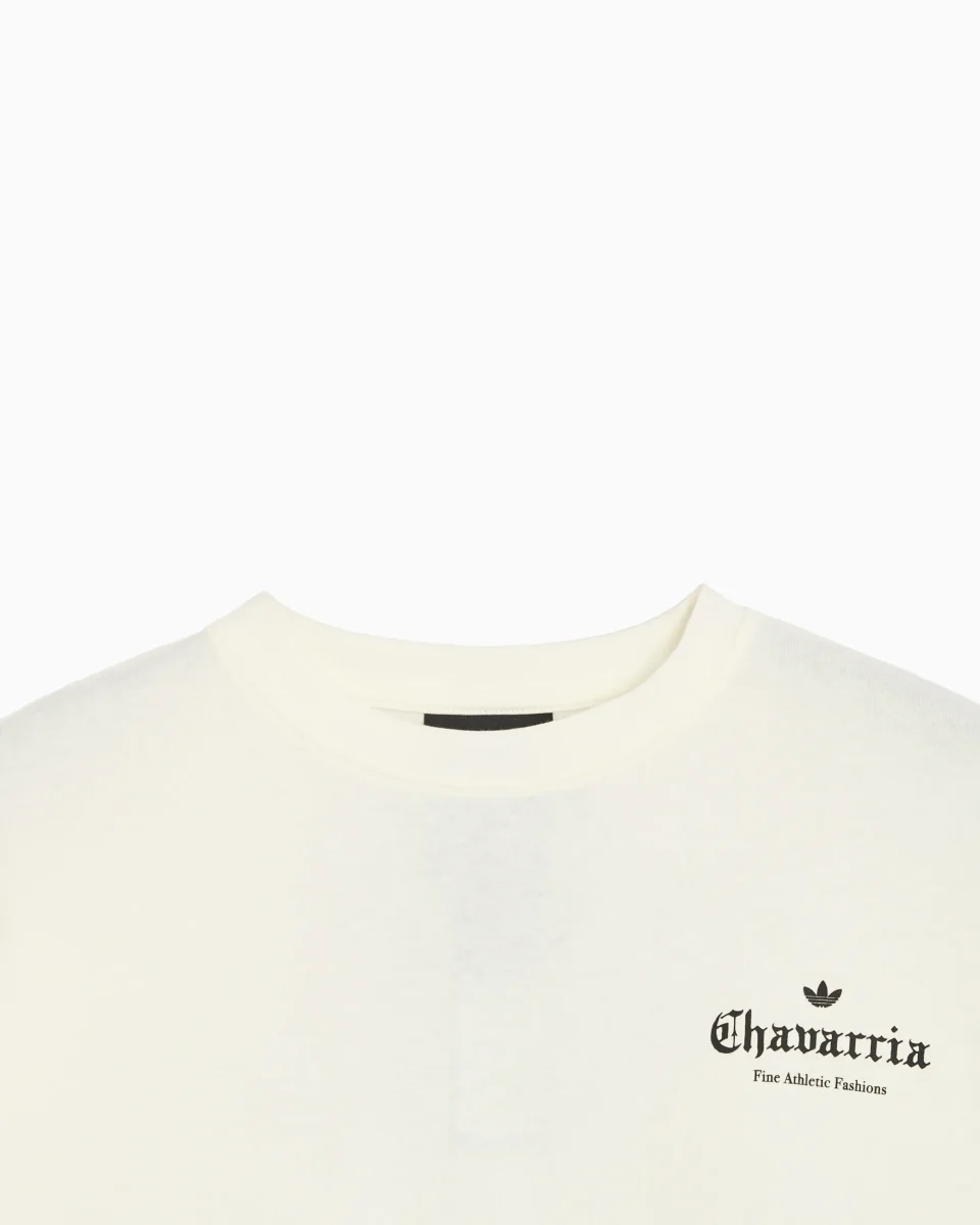 T-Shirt com logótipo Oversize de manga a meio braço adidas Originals x Willy Chavarria para homem - Image 8