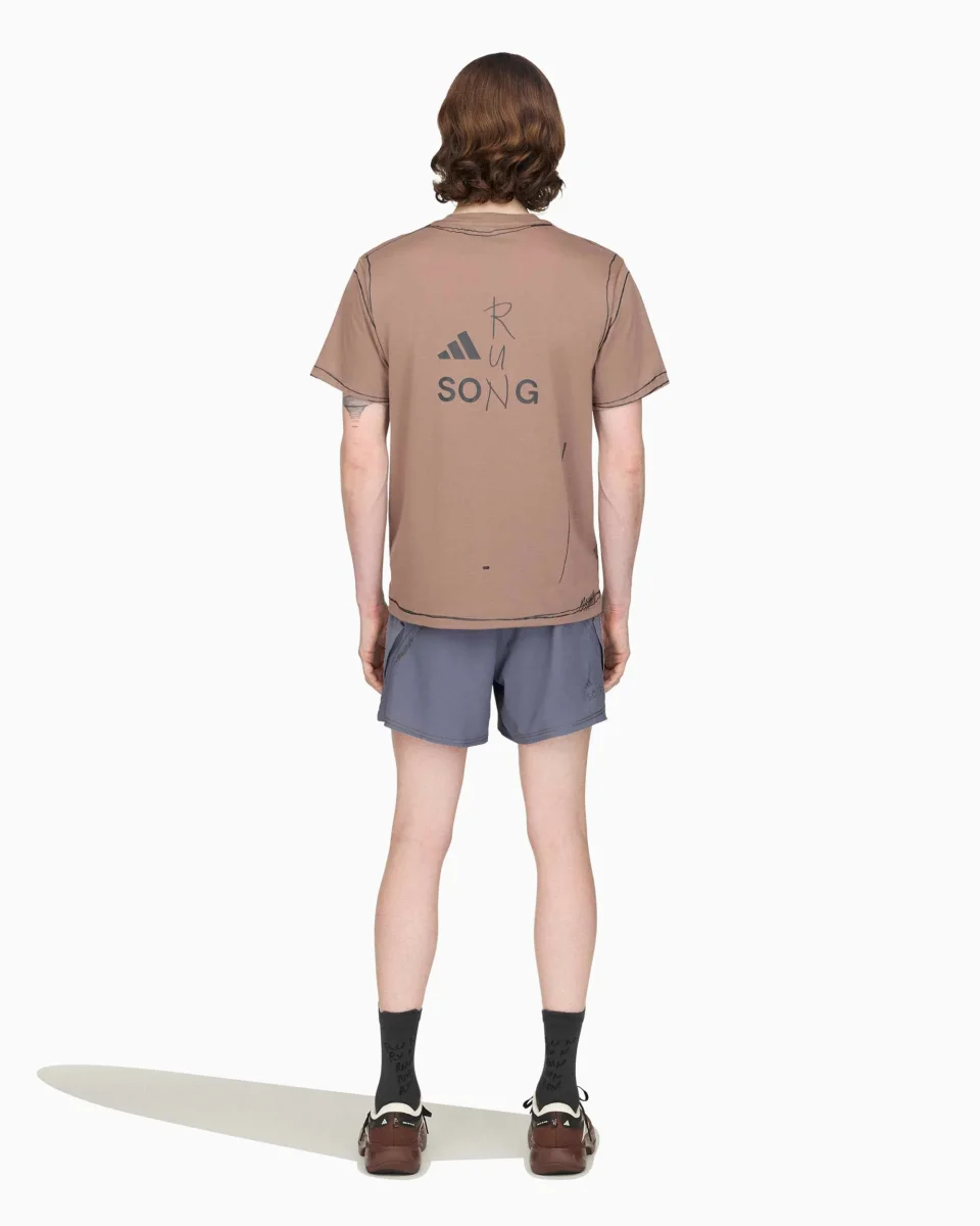 T-Shirt com gráfico adidas Performance x Song For The Mute Running Unitefit adi365 Unisexo - Image 3