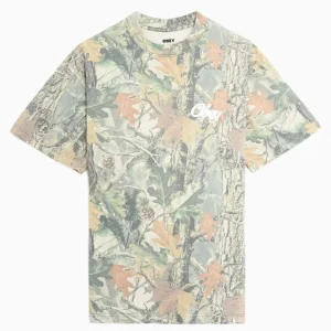 T-Shirt estampado camouflage OBEY Clothing Airbrushed Rose para homem