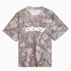 Jersey T-Shirt estampado camouflage Relaxed OBEY Clothing Practice para homem